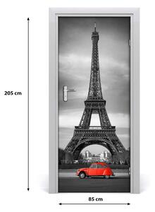 Ajtó tapéta Eiffel-torony 85x205