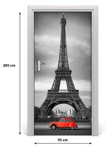 Ajtó tapéta Eiffel-torony 85x205