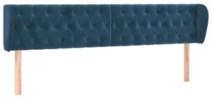 Bársony Fejtámla - Sötétkék - 203cm