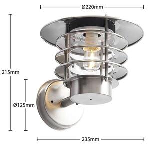 Lindby - Dimara LED Kültéri Fali Lámpa Stainless SteelLindby - Lampemesteren