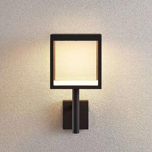 Lucande - Cube LED Kültéri Fali Lámpa Graphite - Lampemesteren