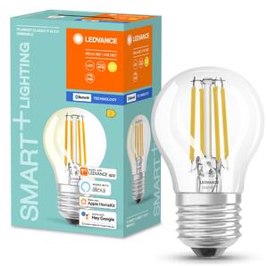 Ledvance Smart+ Bluetooth kisgömb filament LED E27, 4W, 470m, 2700K