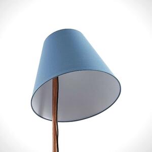 Lucande - Jinda Állólámpa Blue/Wood - Lampemesteren