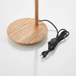 Lucande - Jinda Asztali Lámpa White/Wood - Lampemesteren
