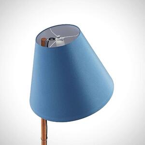 Lucande - Jinda Állólámpa Blue/Wood - Lampemesteren