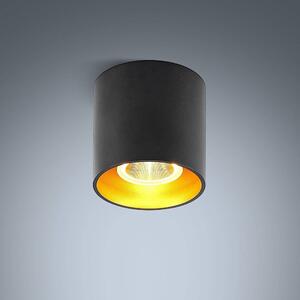 Arcchio - Zaki Mennyezeti Lámpa Black/Gold - Lampemesteren