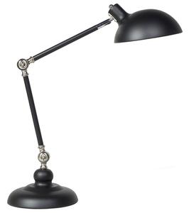 Fekete fém asztali lámpa 80 cm MERAMEC
