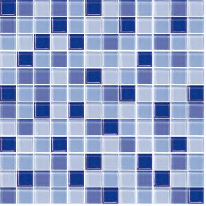 Üvegmozaik Premium Mosaic kék 30x30 cm fényes MOS25MIX5