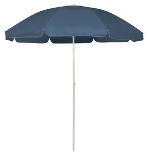 Kék strandnapernyő 240 cm