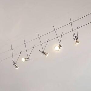 Lindby - Marno 5 Wire Spot/Mennyezeti Lámpa Chrome/SilverLindby - Lampemesteren