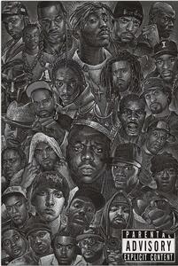 Plakát Hip Hop - All Stars, (61 x 91.5 cm)