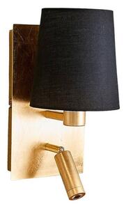 Lindby - Aiden Fali Lámpa Gold/BlackLindby - Lampemesteren