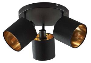 Lindby - Vasilia 3 Mennyezeti Lámpa Black/GoldLindby - Lampemesteren