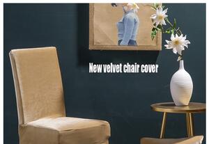 Rugalmas székhuzat bársonyos több színben