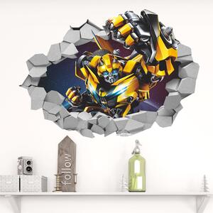 Űrdongó falmatrica 3D- Transformers teljes alakos