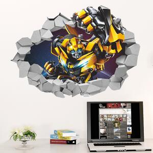 Űrdongó falmatrica 3D- Transformers teljes alakos