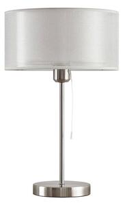 Lindby - Taxima Asztali Lámpa Satin Nickel/WhiteLindby - Lampemesteren