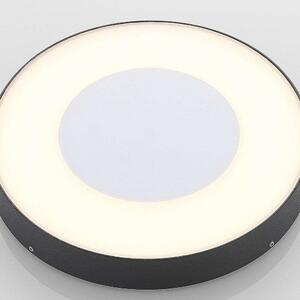 Lucande - Sora LED Round Kültéri Mennyezeti Lámpa Érzékelővel Dark Grey - Lampemesteren