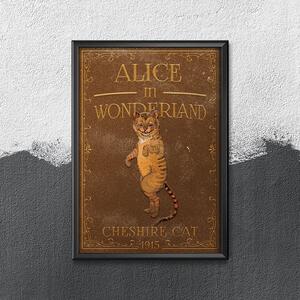 Poszter Poszter Alice Csodaországban Cheshire Cat Weirdo