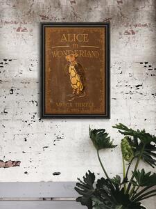 Plakát Plakát Alice Csodaországban Mint egy teknős