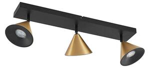 Lucande - Kartio 3 Mennyezeti Lámpa Brass - Lampemesteren