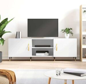 Modern TV-Szekrény - Fehér - 150x30x50 cm