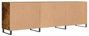 VidaXL füstös tölgyszínű szerelt fa TV-szekrény 150x30x44,5 cm