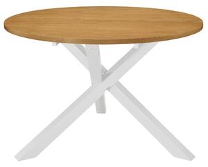 Fehér MDF étkezőasztal 120 x 75 cm