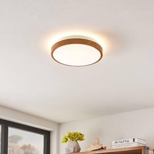 Lindby - Mendosa Mennyezeti Lámpa Wood/White - Lampemesteren
