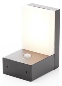 Lindby - Chioma LED Napelem Kültéri Fali Lámpa w/Sensor Dark GreyLindby - Lampemesteren