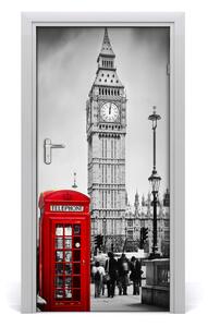 Ajtóposzter Big Ben, London 95x205