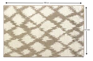 LIBAR fehér polipropilén szőnyeg 133x190cm