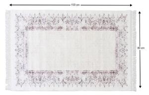 LINON barna polyester szőnyeg 80x150cm