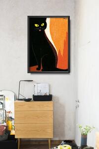 Plakát poszter Plakát poszter Fekete macska tomo beakaki