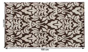 LORENS barna polipropilén szőnyeg 133x190cm