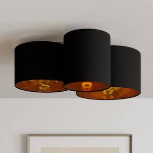 Lindby - Laurenz Mennyezeti Lámpa Black/Gold - Lampemesteren