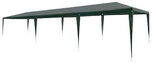 Zöld PE rendezvénysátor 3 x 9 m