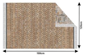 MADALA barna polyester szőnyeg 120x180cm