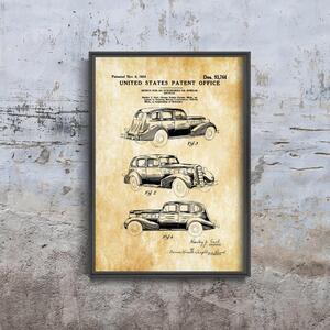 Plakát Plakát Szabadent Lasalle Automobile