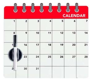 Calendar mágneses tábla hűtőre - Balvi
