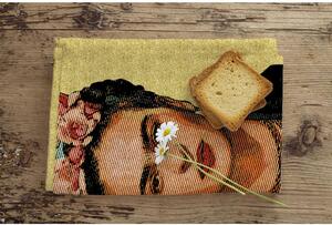 Frida Draw 3 db pamutkeverék konyharuha, 50 x 70 cm - Madre Selva