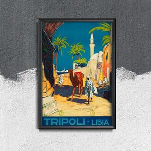 Plakát poszter Plakát poszter Líbia Tripolis