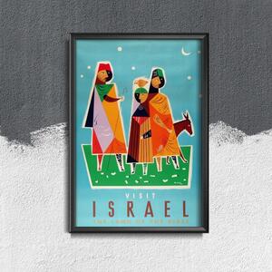 Plakát poszter Plakát poszter Izrael