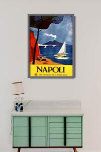 Plakát poszter Plakát poszter Olaszország Nápoly