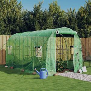 Kertészkedő Melegház - Acélvázas - 8 m² - 4x2x2m