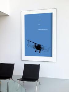 Retro plakát Retro plakát Francia Air Show Air Múzeum