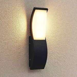Lucande - Maca LED Kültéri Fali Lámpa Anthracite - Lampemesteren