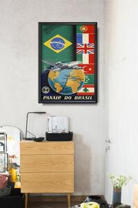 Plakát Plakát Panair Brazília légitársaságához