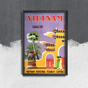 Poszter képek Poszter képek Vietnam Saigon Nemzeti Turista