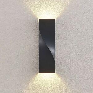 Lucande - Tibelya LED Up/Down Kültéri Fali Lámpa Anthracite - Lampemesteren